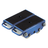 Patin &agrave; 4 galets en nylon Pakrol Auto-Cam