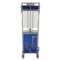 Hefti-Lift Load Stacker, Foot Pump Operated, 880 lbs. Capacity, 59" Max Lift Auto-Cam