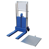 Hefti-Lift Load Stacker, Foot Pump Operated, 880 lbs. Capacity, 35" Max Lift Auto-Cam