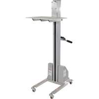 Quick Lift Stacker, Electric Operated, 175 lbs. Capacity, 57" Max Lift Auto-Cam