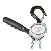 Mini palan &agrave; levier, Lev&eacute;e 5', Cabacit&eacute; 500 lb (0,25 tonne), Chaîne en Zingu&eacute; Auto-Cam