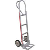 Knocked Down Hand Truck, P-Handle Handle, Aluminum, 52" Height, 500 lbs. Capacity Auto-Cam