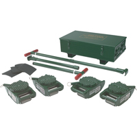 Machine Roller Kit, 15 tons Capacity Auto-Cam
