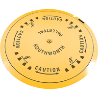 Disques tournant au profil bas Auto-Cam