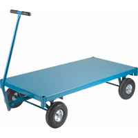 Platform Trucks - Ergonomic Platform Wagon Trucks, 30" W x 60" L, 1000 lbs. Capacity Auto-Cam