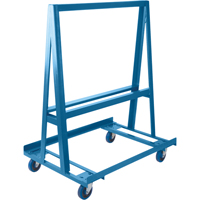 A-Frame Sheet/Panel Truck, 42" x 30" x 55", 1200 lbs. Capacity Auto-Cam
