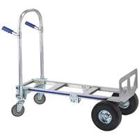 Cobra Jr. Series Convertible Hand Truck, Aluminum, 1200 lbs. Capacity Auto-Cam