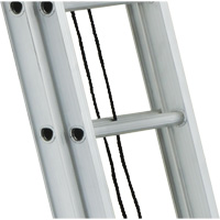 Industrial Heavy-Duty Straight Ladders, 8', Aluminum, 300 lbs., CSA Grade 1A Auto-Cam