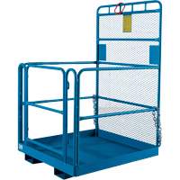 Nacelle &eacute;l&eacute;vatrice pour travail en hauteur, 48" x 48" x 72" h, Capacit&eacute; de 1000 lb, Acier Auto-Cam