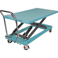 Table élévatrice robuste à ciseaux hydraulique, 63" lo x 31-7/8" la, Acier, Capacité 1100 lb MJ522 | Auto-Cam