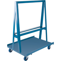 A-Frame Sheet/Panel Truck, 36" x 24" x 55", 1200 lbs. Capacity Auto-Cam