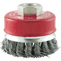 CKB2201T Knotted Cup Brush, 2-3/4" Dia. x 5/8"-11 Arbor Auto-Cam