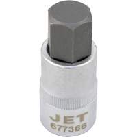 Bit Socket, Hex, 12 mm x 2" L, 1/2" Drive Auto-Cam