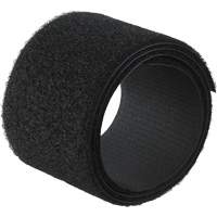Attache ignifug&eacute;e, Boucle, 50 vg x 3/4", Cousu, Noir Auto-Cam