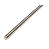 Tige filet&eacute;e, 1/4"-20, 36" lo, Acier inoxydable, Grade Calibre 18-8 Auto-Cam