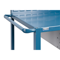 Mobile Service Cart, 2 Tiers, 24" W x 57" H x 40" D, 1200 lbs. Capacity Auto-Cam