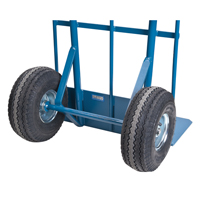 Load Retention Hand Truck, Dual Handle, Steel, 53" Height, 600 lbs. Capacity Auto-Cam