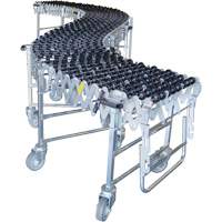 Convoyeurs extensibles/flexibles, 30" la x 8' 6" lo, Capacit&eacute; de 226 lb par pi lin. Auto-Cam