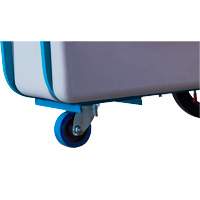Chariot basculeur en acier, Poly&eacute;thyl&egrave;ne, 0,625 vg³, Capacit&eacute; de charge de 850 lb Auto-Cam