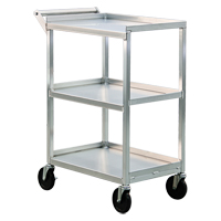 Chariot utilitaire, 3 Tiers, 16-1/2" la x 39" h x 27-3/4" p, Capacit&eacute; 350 lb Auto-Cam