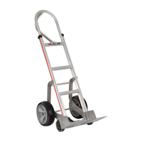 Self-Stabilizing Hand Truck, P-Handle Handle, Aluminum, 55'' Height, 500 lbs. Capacity Auto-Cam