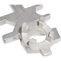 Drum Wrench, 3/4"/2" Opening, 9-1/2" Handle, Stainless Steel Auto-Cam