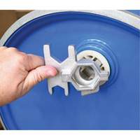 Drum Wrench, 3/4"/2" Opening, 9-1/2" Handle, Stainless Steel Auto-Cam