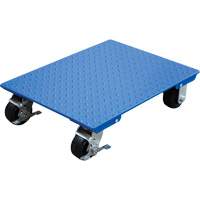 Steel Plate Dolly, 24" W x 30" D x 6" H, 1200 lbs. Capacity MP123 | Auto-Cam