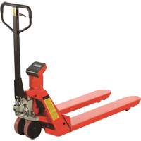 Eco Weigh-Scale Pallet Truck, 45" L x 22.5" W, 4400 lbs. Cap. MP254 | Auto-Cam