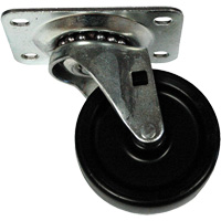 Ingredient Bin Swivel Plate Caster Auto-Cam