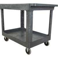 Chariot utilitaire pour l'entretien, 2 tiers, 24-5/8" x 32-1/2" x 40", Capacit&eacute; 550 lb Auto-Cam