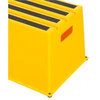 Industrial Step Stool, 20-7/8" x 12-3/16" x 12" High Auto-Cam