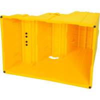 Escabeau industriel, 3 marches, 34-13/16" x 22-7/16" x Hauteur 28-1/2" Auto-Cam