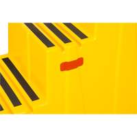 Escabeau industriel, 3 marches, 34-13/16" x 22-7/16" x Hauteur 28-1/2" Auto-Cam