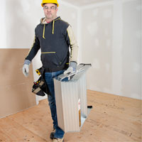 Poste de travail chevalet de sciage portatif, Cadre Aluminium, 12-1/4" p x 24" h Auto-Cam