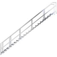Système d'escalier modulaire pour la construction de 17-21 marches SmartStairs<sup>MC</sup>, 157-1/2" ha x MP922 | Auto-Cam