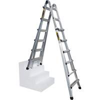 Telescoping Multi-Position Ladder, Aluminum, 300 lbs. MP925 | Auto-Cam