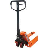 Low Profile Hydraulic Pallet Trucks, 48" L x 20.5" W, 3300 lbs. Cap. Auto-Cam