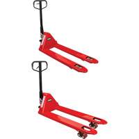 Manual Pallet Truck, Steel, 48" L x 21" W, 5500 lbs. Capacity Auto-Cam