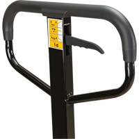 Manual Pallet Truck, Steel, 48" L x 27" W, 5500 lbs. Capacity Auto-Cam