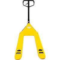 Steel Wheel Pallet Truck, Steel, 48" L x 27" W, 5500 lbs. Capacity Auto-Cam