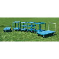 Outdoor Shelf Cart, 3 Tiers, 18" W x 39" H x 33" D, 1200 lbs. Capacity Auto-Cam