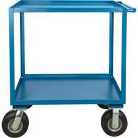 Outdoor Shelf Cart, 2 Tiers, 18" W x 39" H x 33" D, 1200 lbs. Capacity Auto-Cam