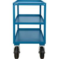 Outdoor Shelf Cart, 3 Tiers, 18" W x 39" H x 33" D, 1200 lbs. Capacity Auto-Cam
