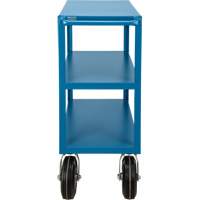 Outdoor Shelf Cart, 3 Tiers, 18" W x 39" H x 33" D, 1200 lbs. Capacity Auto-Cam