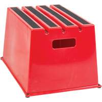 Industrial Step Stool, 20-7/8" x 12-3/16" x 12" High Auto-Cam