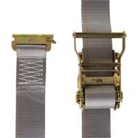Logistic Strap, Ratchet, 2" W x 16' L, 1000 lbs. (454 kg) WLL Auto-Cam