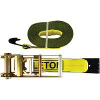 Tendeur d'arrimage pour treuil, Crochet plat, 3" , 30' , Charge d'utilisation max. 5400 lb (2449 kg) Auto-Cam
