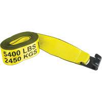 Tendeur d'arrimage logistique, Crochet plat, 30' , 4" , Charge d'utilisation max. 5400 lb (2449 kg) Auto-Cam