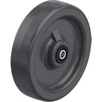 Roues ph&eacute;noliques pleines noires Auto-Cam